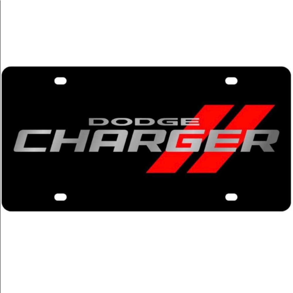 Dodge Charger License Plate